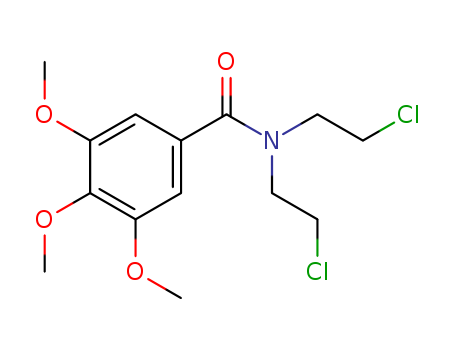 N,N-bis(2-chloroethyl)-3,4,5-trimethoxy-benzamide