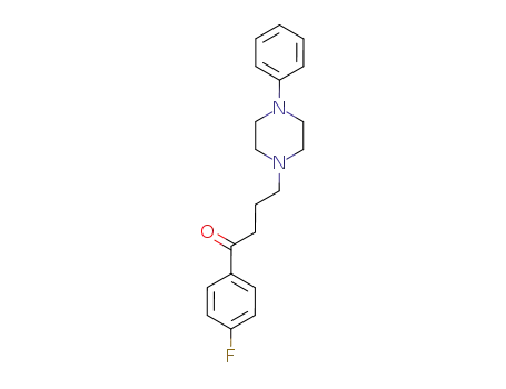 Molecular Structure of 2354-61-2 (1-Butanone, 1-(4-fluorophenyl)-4-(4-phenyl-1-piperazinyl)-)