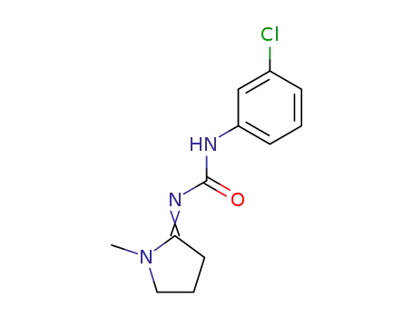 1-(3-クロロフェニル)-3-(1-メチルピロリジン-2-イリデン)尿素