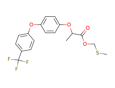 D-2-[p-(p-trifluoromethylphenoxy)phenoxy]-propionic acid methylthiomethyl ester