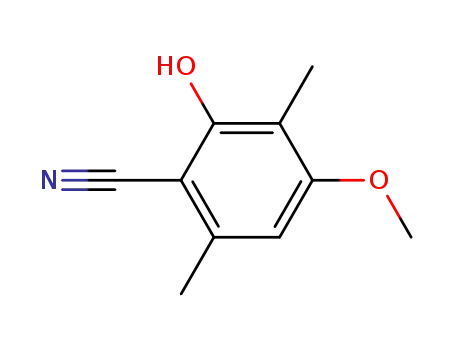 3,6-dimethyl-2-hydroxy-4-methoxy-benzonitrile