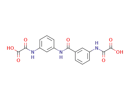 Acetic acid,
[[3-[[3-[(carboxycarbonyl)amino]benzoyl]amino]phenyl]amino]oxo-