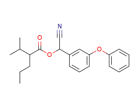 Pentanoic acid, 2-(1-methylethyl)-, cyano(3-phenoxyphenyl)methyl ester