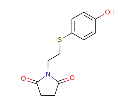 2,5-Pyrrolidinedione, 1-[2-[(4-hydroxyphenyl)thio]ethyl]-