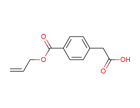 벤젠아세트산, 4-[(2-프로페닐옥시)카르보닐]-(9CI)