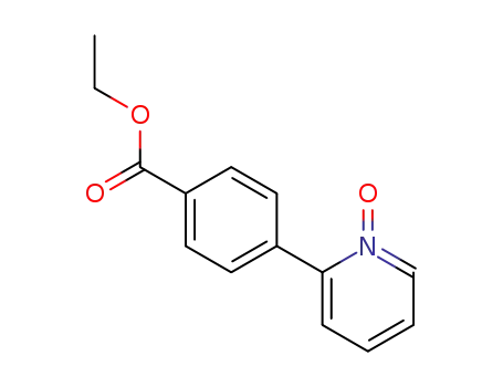 2-<4-(ethoxycarbonyl)phenyl>pyridine N-oxide