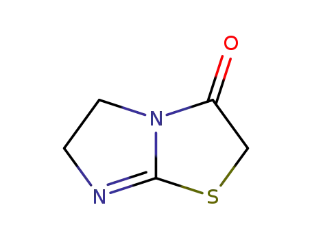 Molecular Structure of 6703-51-1 (5,6-Dihydro-imidazo[2,1-b]thiazol-3-one)