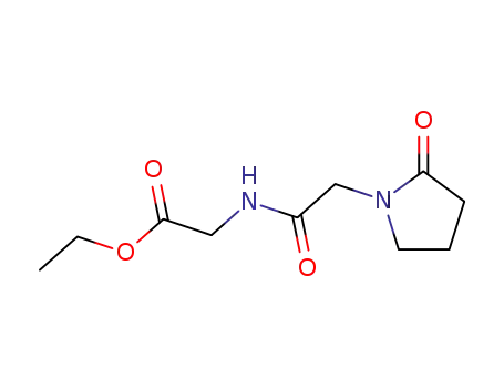 ethyl ((2-oxo-1-pyrrolidinyl)acetamido)acetate