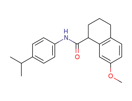N-(4-isopropylphenyl)-7-methoxy-1,2,3,4-tetrahydronaphthalene-1-carboxamide