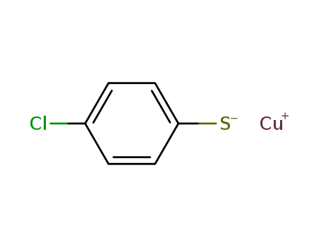 Molecular Structure of 4792-88-5 (Benzenethiol, 4-chloro-, copper(1+) salt)