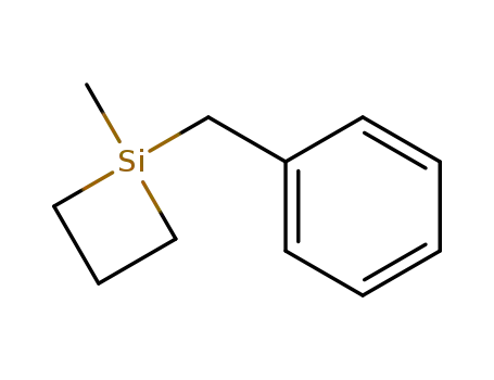 Molecular Structure of 3944-07-8 (1-benzyl-1-methylsilacyclobutane)
