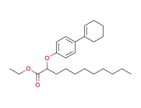 α-[p-(1-cyclohexenyl)-phenoxy]-undecanoic acid ethyl ester