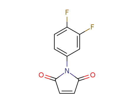 Molecular Structure of 154505-91-6 (1-(3,4-DIFLUOROPHENYL)-1H-PYRROLE-2,5-DIONE)