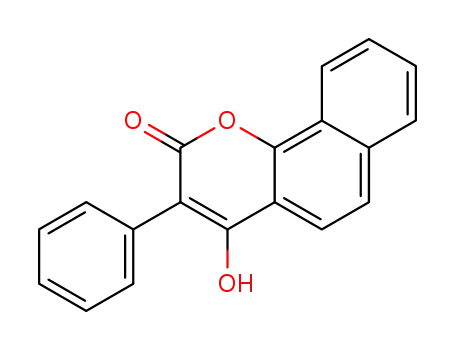 Molecular Structure of 19484-59-4 (2-hydroxy-3-phenyl-4H-benzo[h]chromen-4-one)