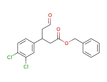 benzyl 3-(3,4-dichlorophenyl)-5-oxopentanoate