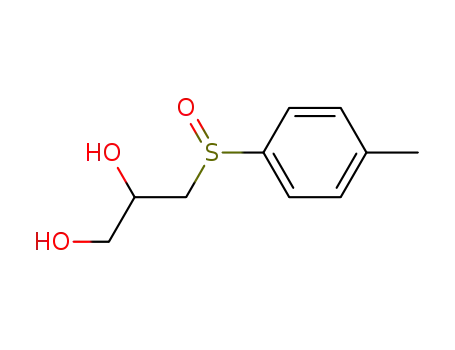 Molecular Structure of 50921-26-1 (3-[(4-methylphenyl)sulfinyl]propane-1,2-diol)