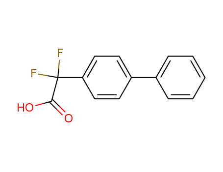 α,α-difluoro-4-phenylbenzeneacetic acid