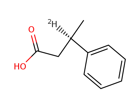 (-)-β-Phenyl-β-deutero-buttersaeure