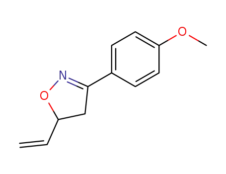 3-(4-methoxyphenyl)-5-vinylisoxazoline