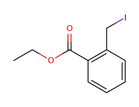 Molecular Structure of 194491-03-7 (2-IODOMETHYLBENZOIC ACID ETHYL ESTER)