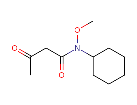 N-cyclohexyl-N-methoxyacetoacetamide