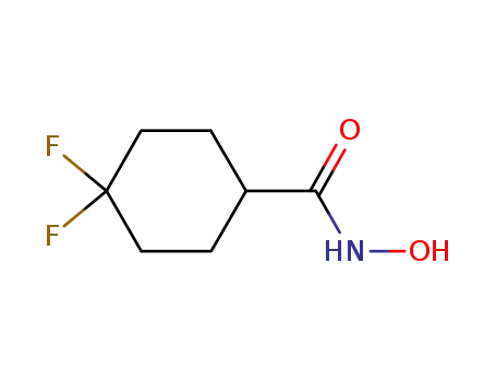 N-hydroxy(4,4-bisfluorocyclohexan)carboxamide