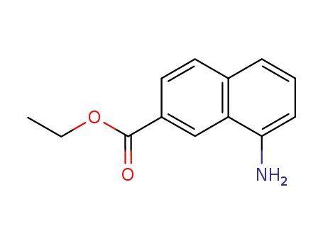 2-Naphthalenecarboxylic acid, 8-amino-, ethyl ester