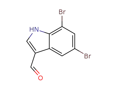 5,7-dibromo-1H-indole-3-carbaldehyde