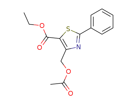 Ethyl 4-[(acetyloxy)methyl]-2-phenyl-1,3-thiazole-5-carboxylate