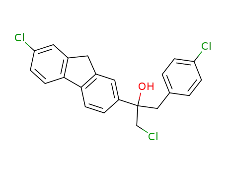 1-chloro-2-(7-chlorofluoren-2-yl)-3-(4-chlorophenyl)-propan-2-ol