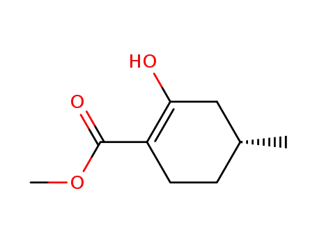 1-Cyclohexene-1-carboxylic acid, 2-hydroxy-4-methyl-, methyl ester,
(R)-