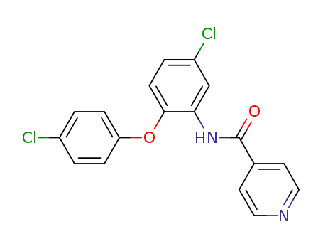 5'-chloro-2'-(p-chlorophenoxy)-isonicotinanilide
