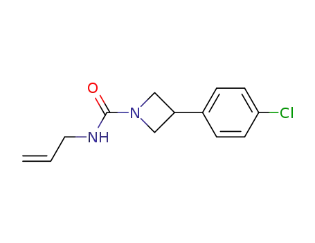 3-(4-chlorophenyl)-N-(2-propenyl)azetidine-1-carboxamide