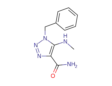 3-benzyl-4-methylamino-1,2,3-triazole-5-carboxamide