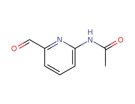 Molecular Structure of 127682-66-0 (N-(6-forMylpyridin-2-yl)acetaMide)