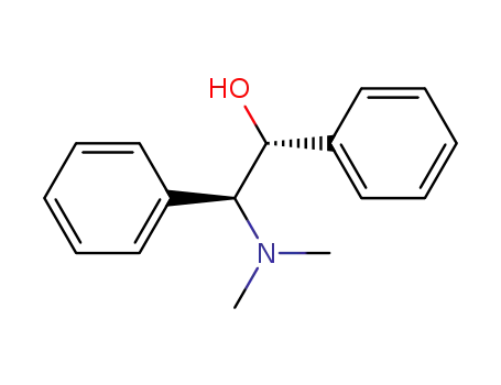 Molecular Structure of 46864-14-6 ((1S,2R)-N,N-dimethyl-2-hydroxy-1,2-diphenyl-ethylamine)