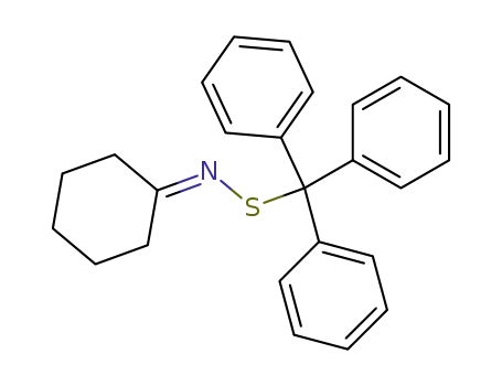 N-(tritylsulfanyl)cyclohexanimine