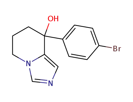 8-(4-bromophenyl)-5,6,7,8-tetrahydroimidazo[1,5-a]pyridin-8-ol