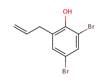 Molecular Structure of 84492-02-4 (2-allyl-4,6-dibromophenol)