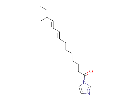(8E,10E,12E)-1-imidazol-1-yl-12-methyltetradeca-8,10,12-trien-1-one