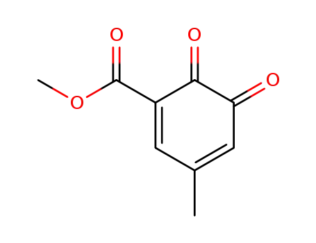 1,3-Cyclohexadiene-1-carboxylic acid, 3-methyl-5,6-dioxo-, methyl
ester