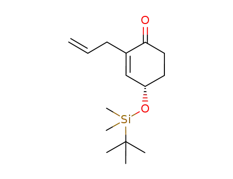 (S)-2-allyl-4-(tert-butyldimethylsilyloxy)cyclohex-2-enone