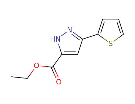 1H-Pyrazole-3-carboxylicacid, 5-(2-thienyl)-, ethyl ester