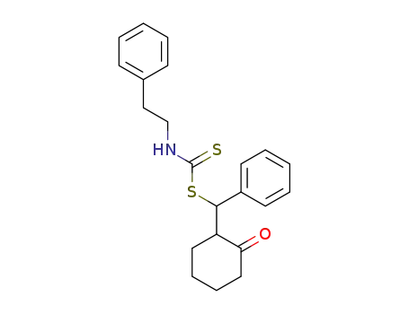 Carbamodithioic acid, (2-phenylethyl)-, (2-oxocyclohexyl)phenylmethyl
ester