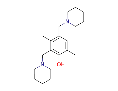 4,6-bis(N-piperidinylmethyl)-2,5-dimethylphenol