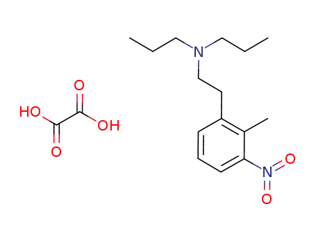 Molecular Structure of 915376-75-9 (2-methyl-3-nitro-N,N-di-n-propyl phenylethylammonium oxalate)