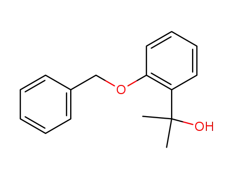 Molecular Structure of 87307-75-3 (2-(2-(BENZYLOXY)PHENYL)PROPAN-2-OL)