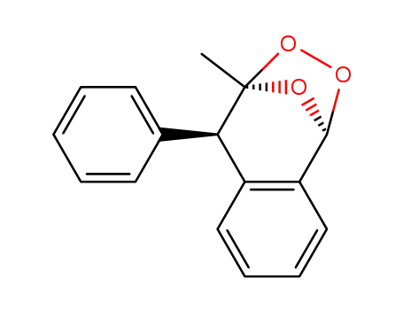 (1S,8R,9R)-9-Methyl-8-phenyl-10,11,12-trioxa-tricyclo[7.2.1.0<sup>2,7</sup>]dodeca-2<sup>(7)</sup>,3,5-triene