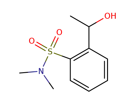 2-(1-Hydroxyethyl)-N,N-dimethylbenzene-1-sulfonamide