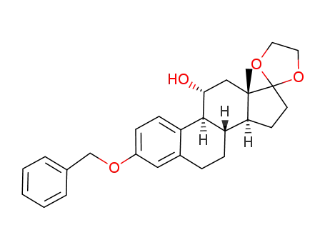 3-benzyloxy-17,17-ethylenedioxyestra-1,3,5(10)-trien-11α-ol